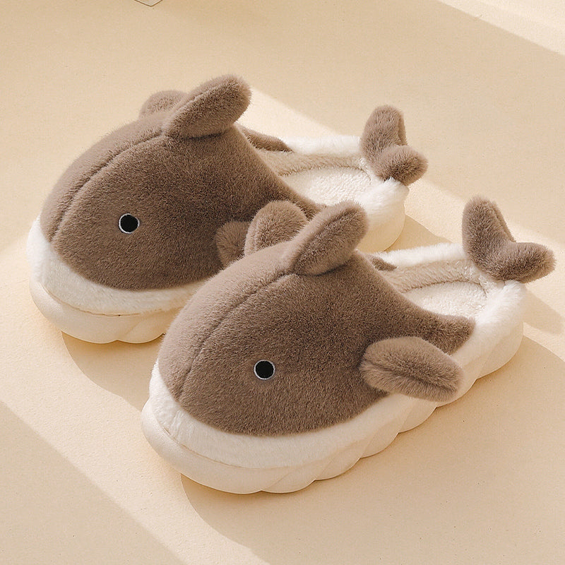 Cute Shark Plush Slippers - Image 8