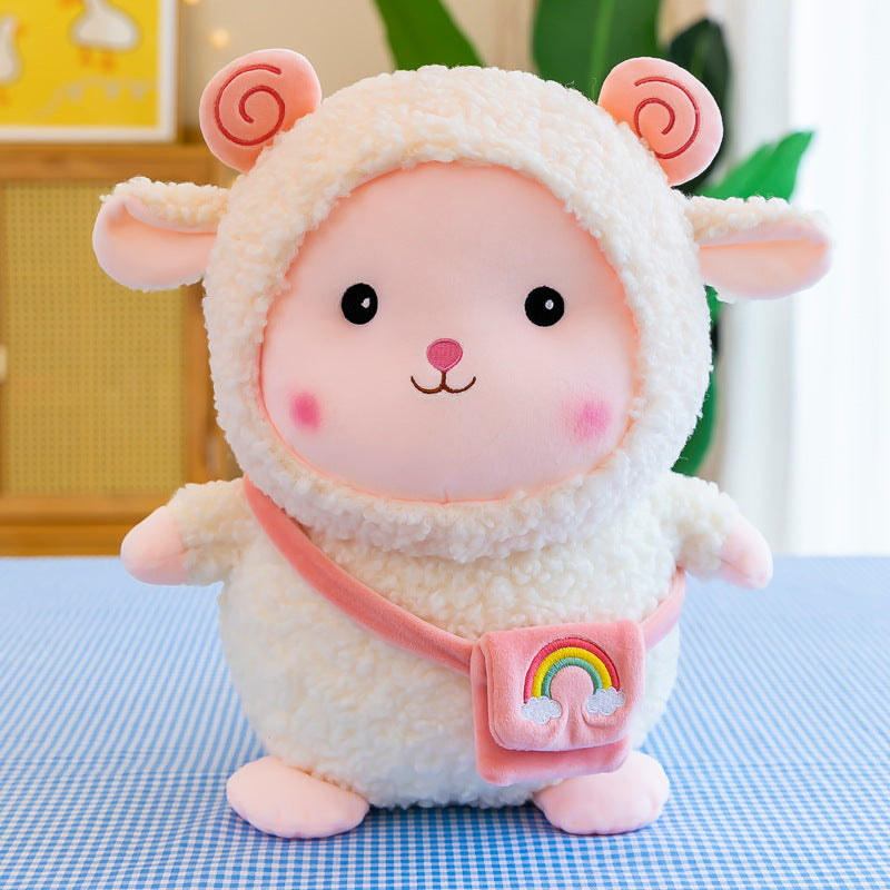Cute Woolen Sheep Plush Toy - Image 5