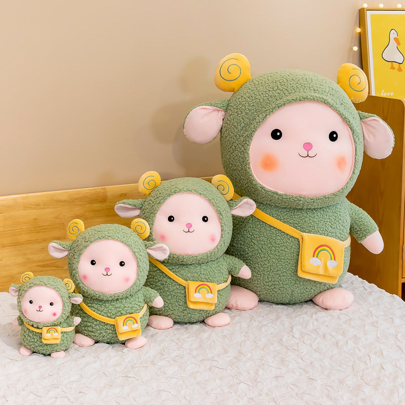 Cute Woolen Sheep Plush Toy - Image 3