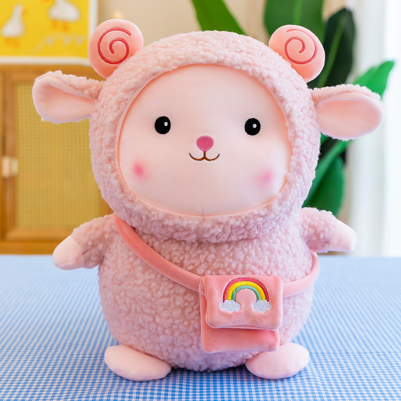 Cute Woolen Sheep Plush Toy - Image 6