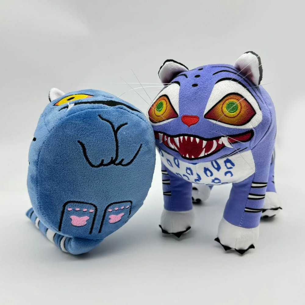 Demon Hunter Blue Tiger & Crow Plushies - Image 4