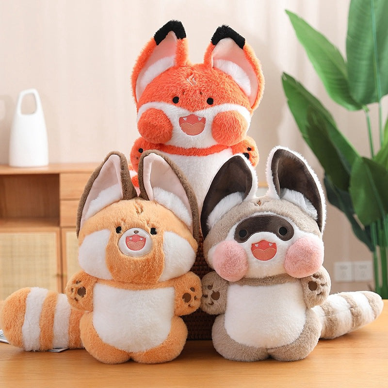 Doodle Raccoon Stuffed Animal - Image 2