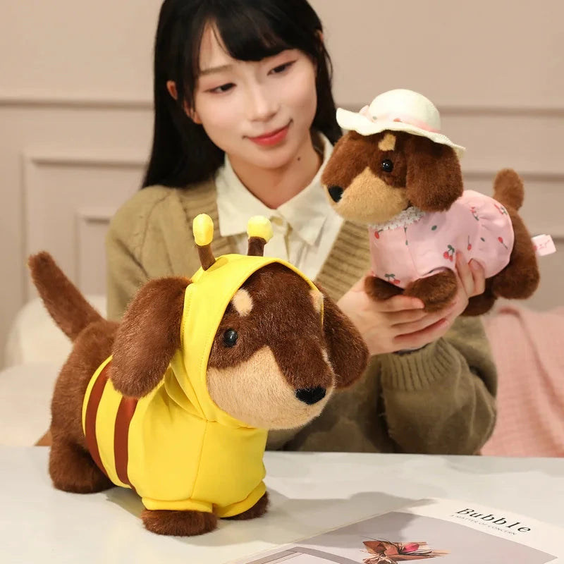 Dress-Up Dachshund Sausage Dog Plushies - Image 8