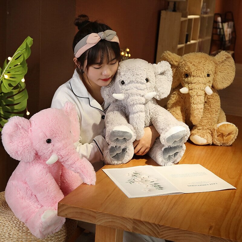 Eco Fluffy Elephant Family - Image 12