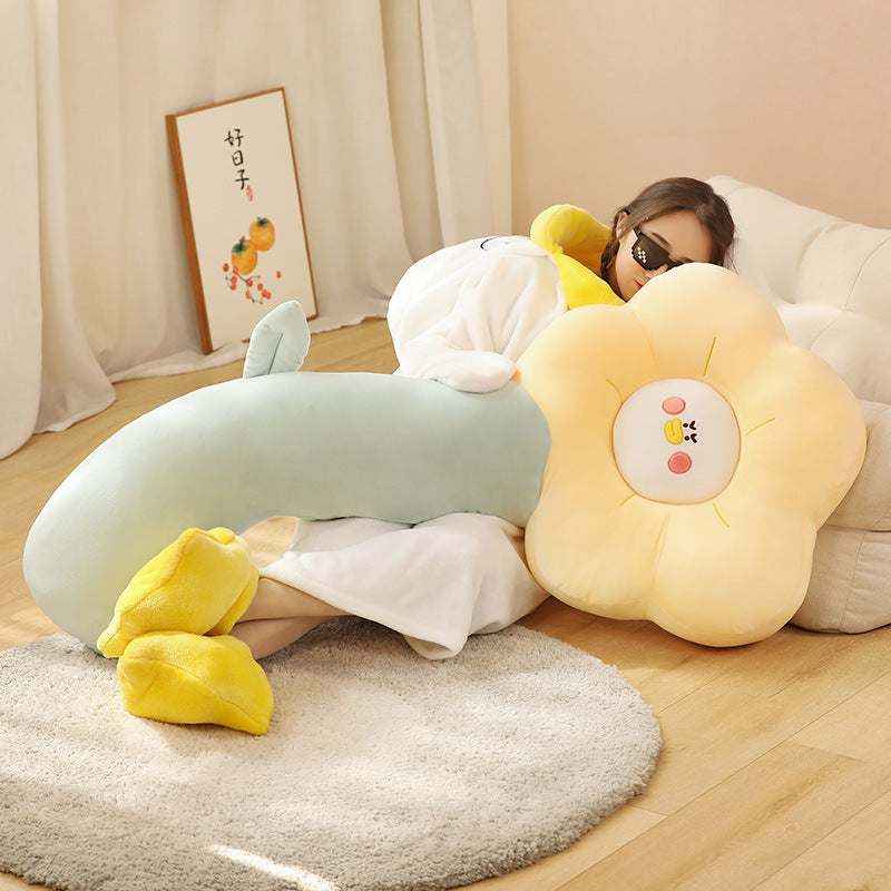 Flower Throw Cushion Plush Toy - Image 2
