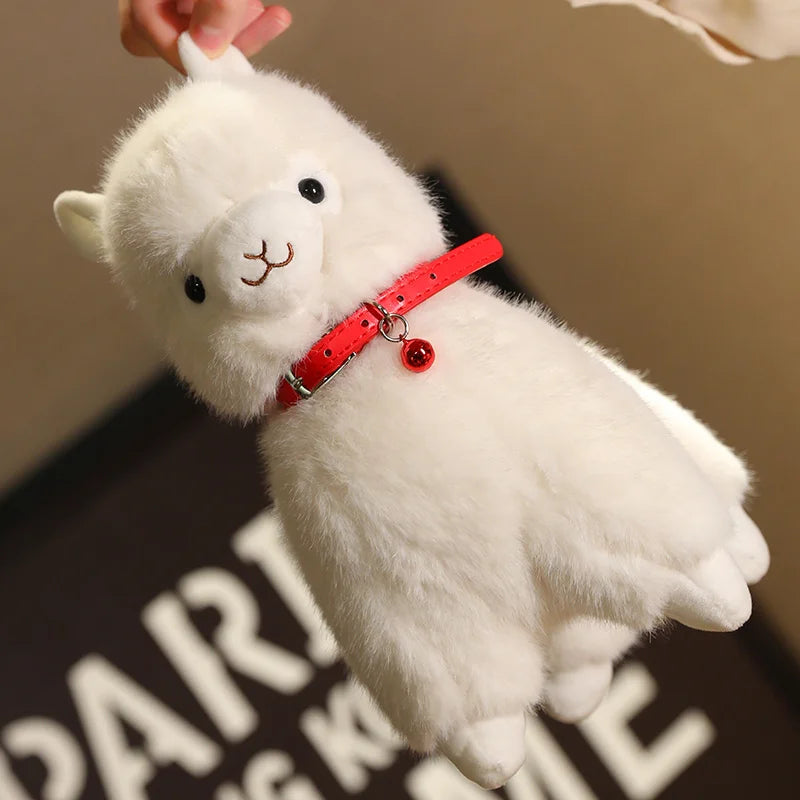Fluffy Alpaca Llama Plushies with Bell - Image 9