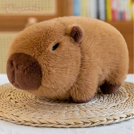 Fluffy Avocado Capybara Plushie - Image 9