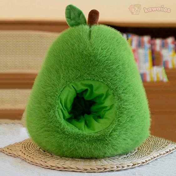 Fluffy Avocado Capybara Plushie - Image 8