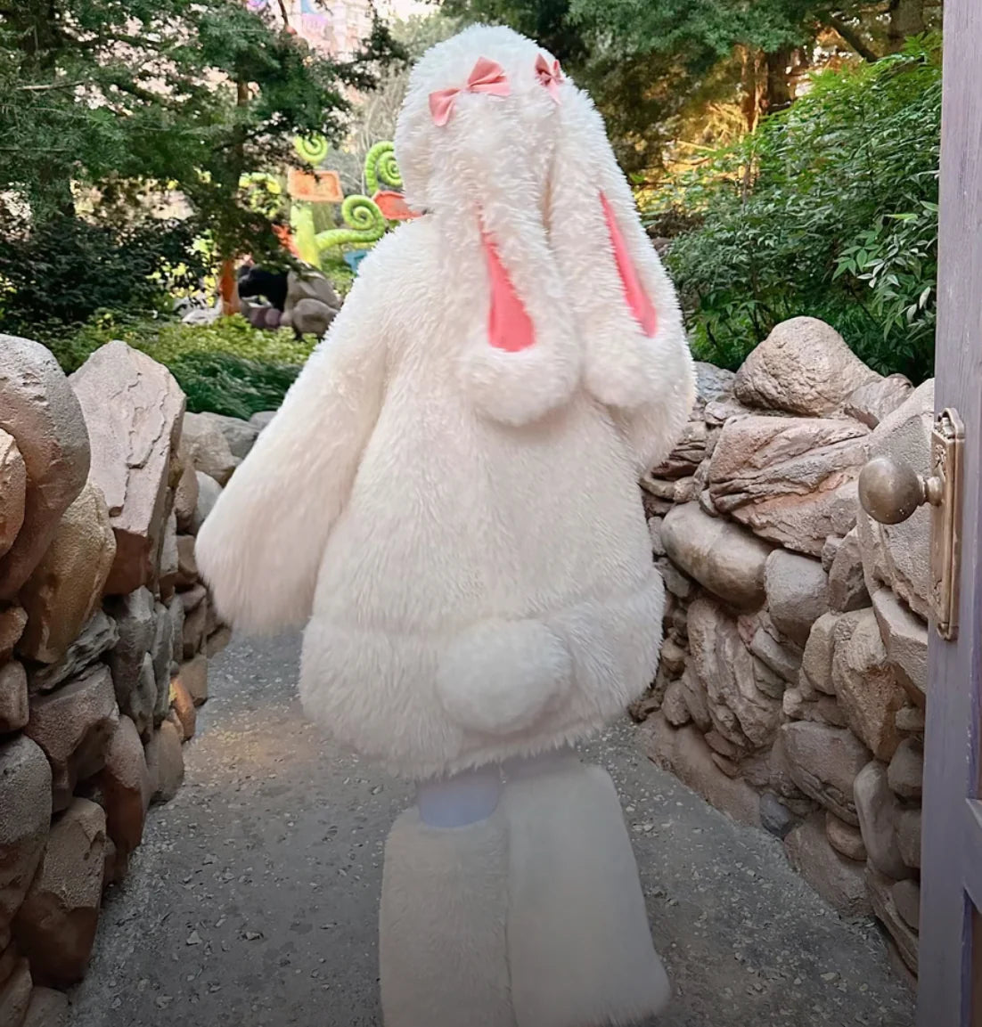 Fluffy Bunny Suit For Kids and Adults - Image 14