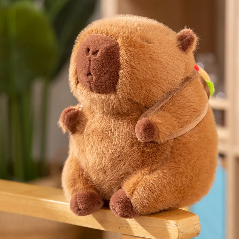 Fluffy Capybara Burger Bag Plushies - Image 12