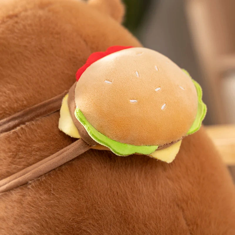 Fluffy Capybara Burger Bag Plushies - Image 10
