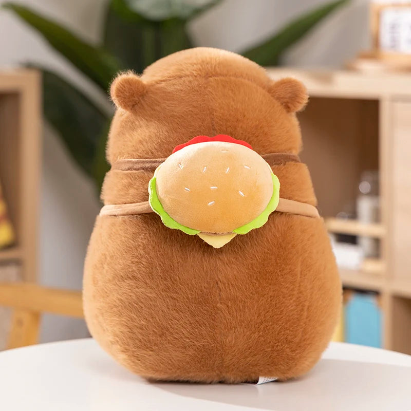 Fluffy Capybara Burger Bag Plushies - Image 5