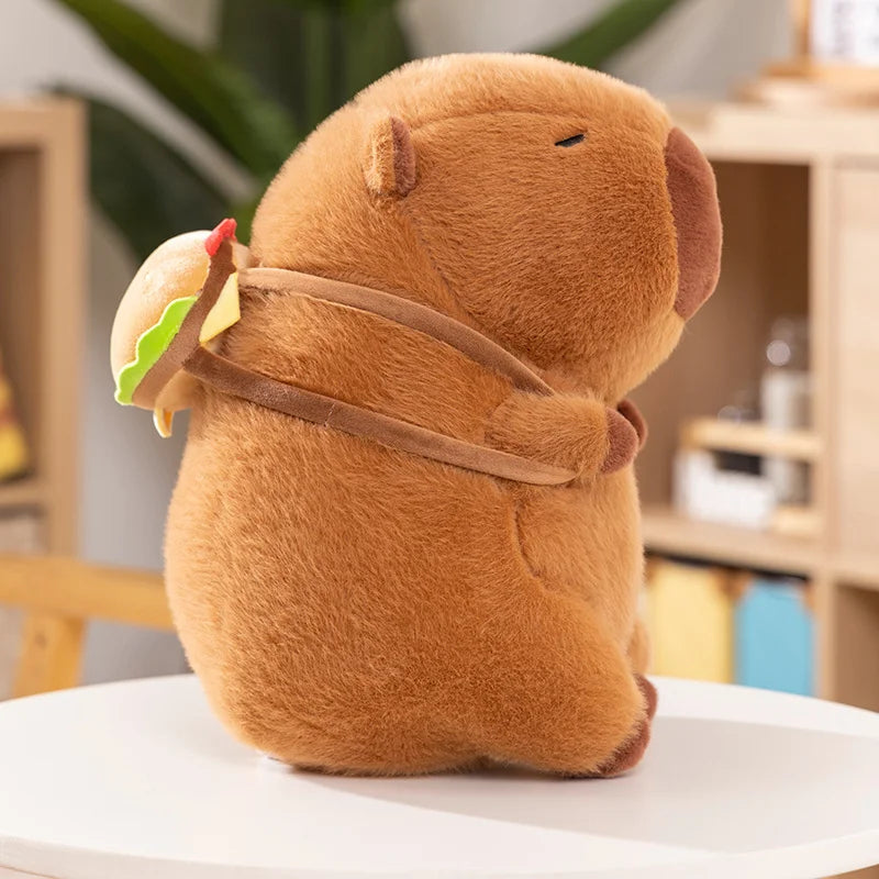 Fluffy Capybara Burger Bag Plushies - Image 14