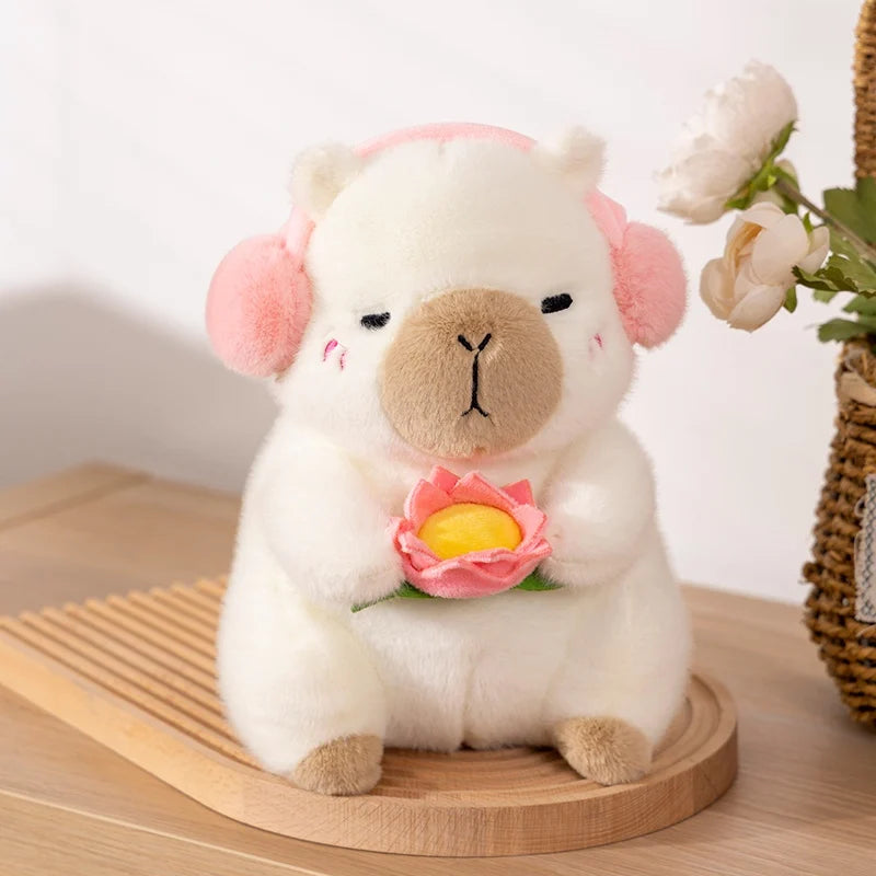 Fluffy Capybara & Monkey Plushie Pals - Image 8