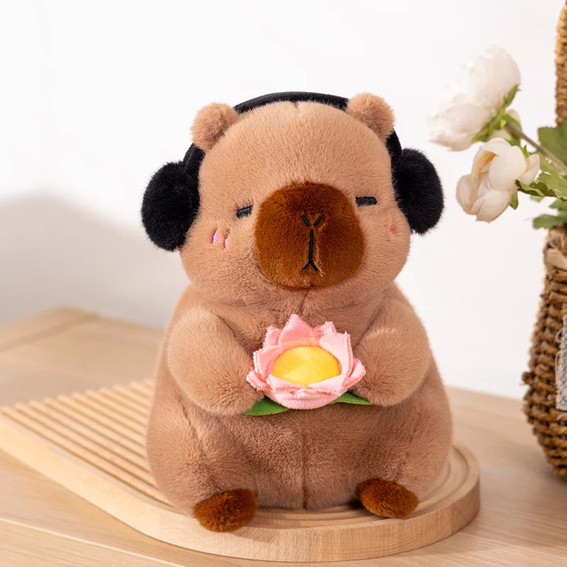 Fluffy Capybara & Monkey Plushie Pals - Image 7