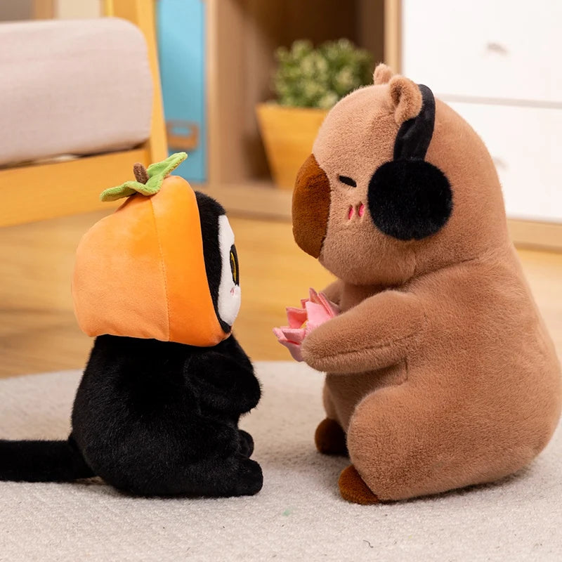 Fluffy Capybara & Monkey Plushie Pals - Image 19