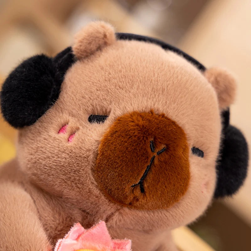 Fluffy Capybara & Monkey Plushie Pals - Image 16
