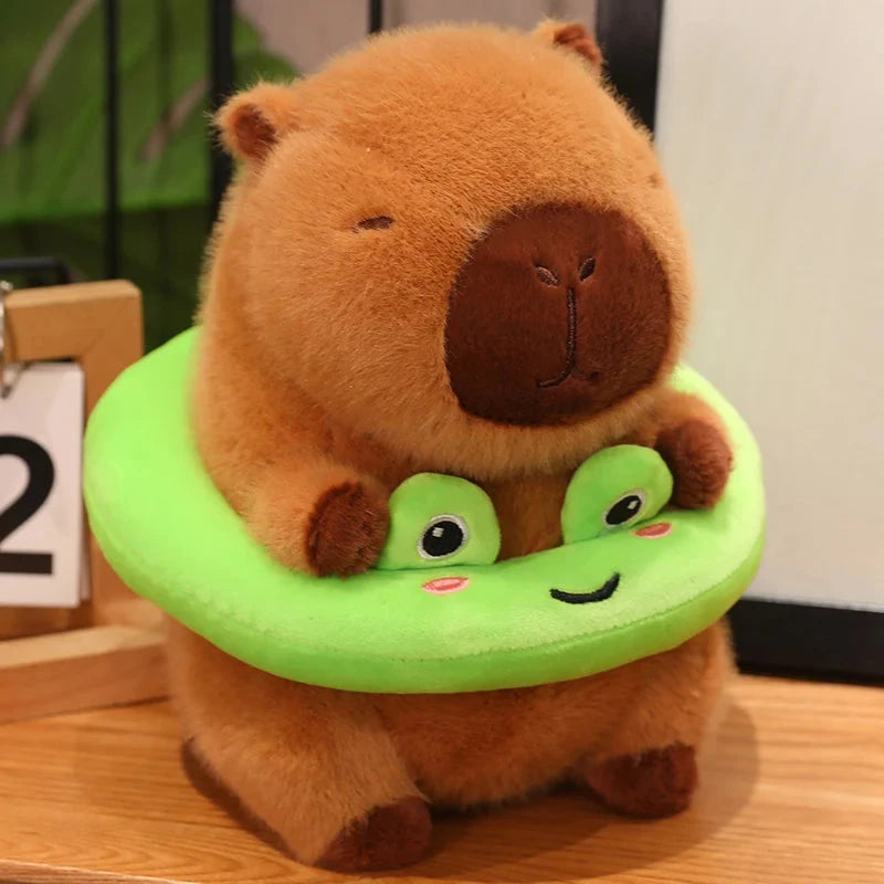 Fluffy Capybara with Float Plushie - Image 21