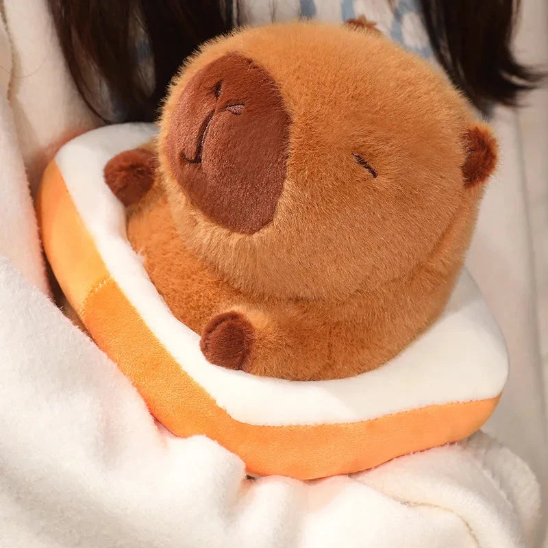 Fluffy Capybara with Float Plushie - Image 9