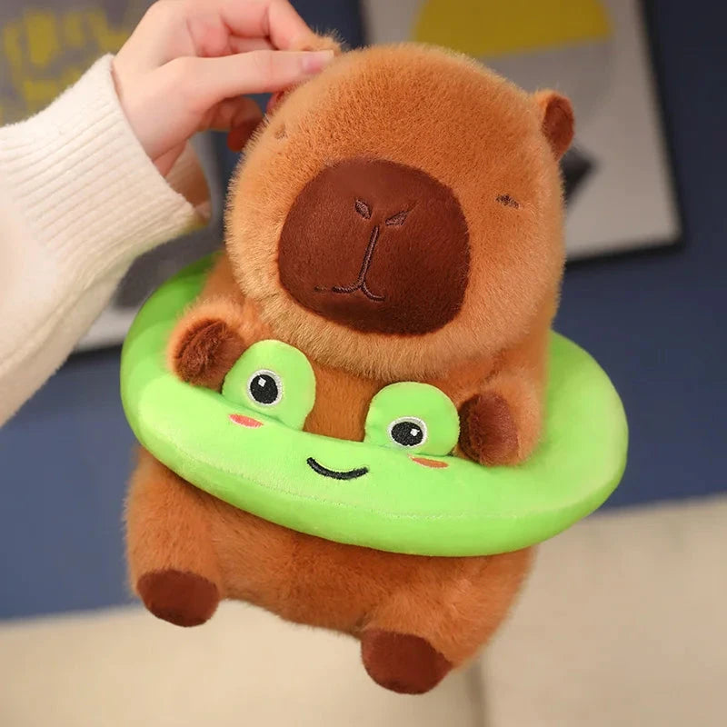 Fluffy Capybara with Float Plushie - Image 8