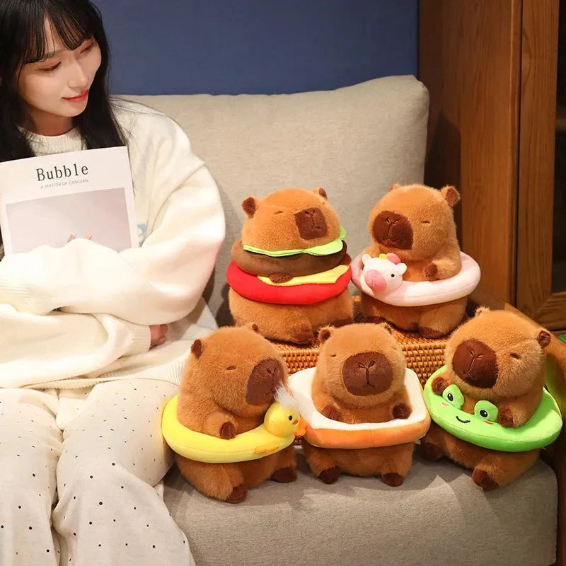 Fluffy Capybara with Float Plushie - Image 7