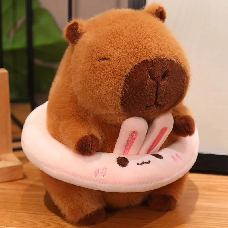 Fluffy Capybara with Float Plushie - Image 20