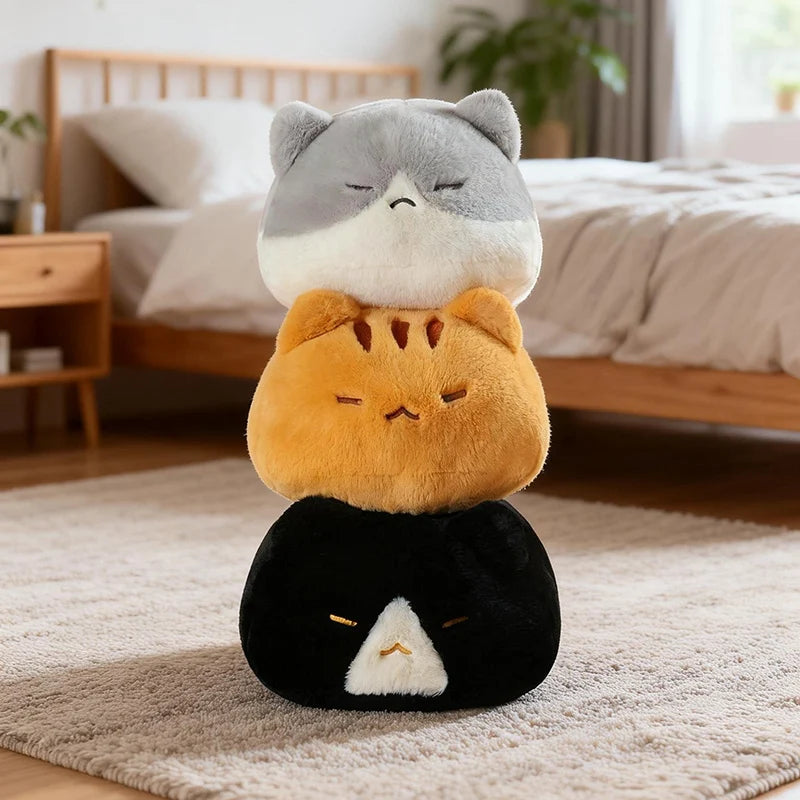 Fluffy Cat Ball Plushies - Image 2