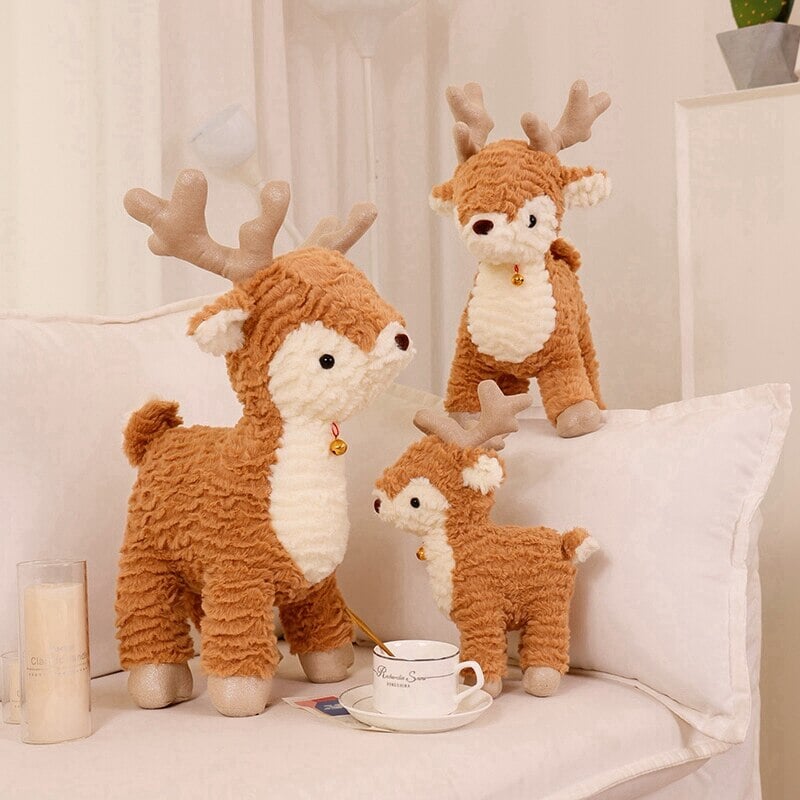Fluffy Christmas Tree Reindeer Plushie - Image 5