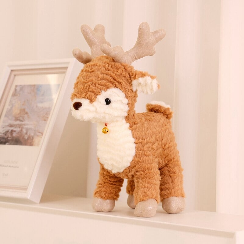 Fluffy Christmas Tree Reindeer Plushie - Image 4