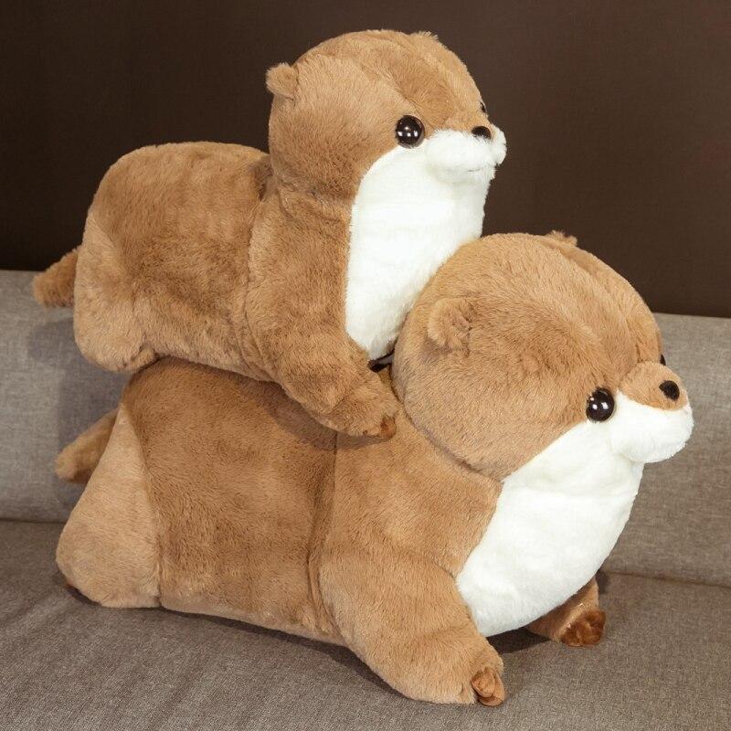 Fluffy Chubby Otter Plushies - Image 8