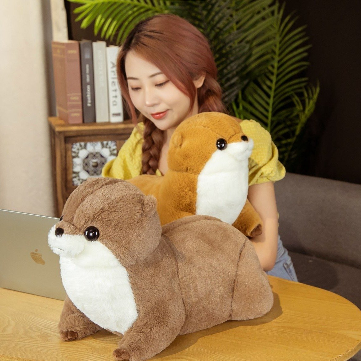 Fluffy Chubby Otter Plushies - Image 9