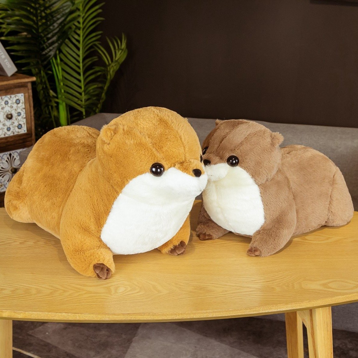 Fluffy Chubby Otter Plushies - Image 7
