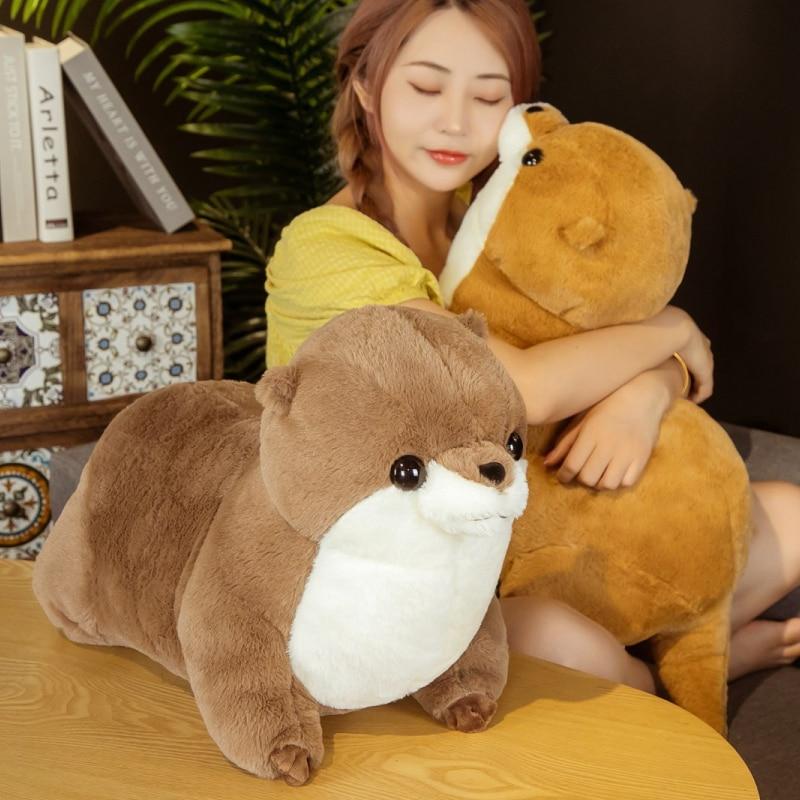Fluffy Chubby Otter Plushies - Image 2