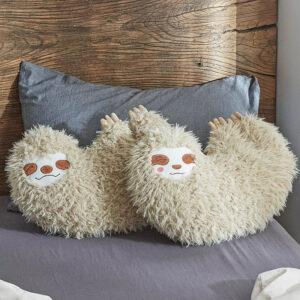 Fluffy Jungle Sloth Plush Cushion