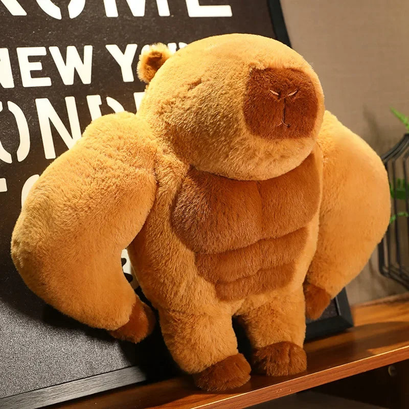 Fluffy Muscular Capybara Plush - Image 11