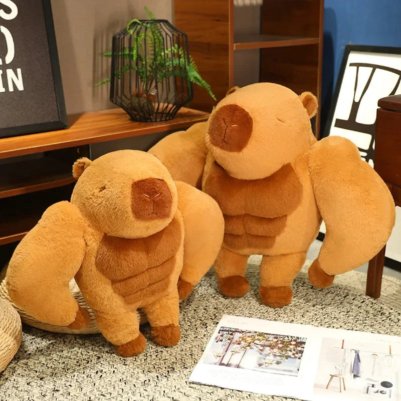 Fluffy Muscular Capybara Plush - Image 9