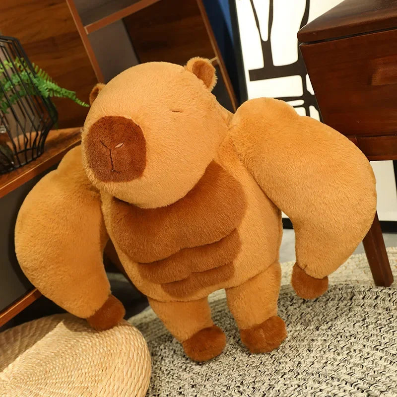 Fluffy Muscular Capybara Plush - Image 8