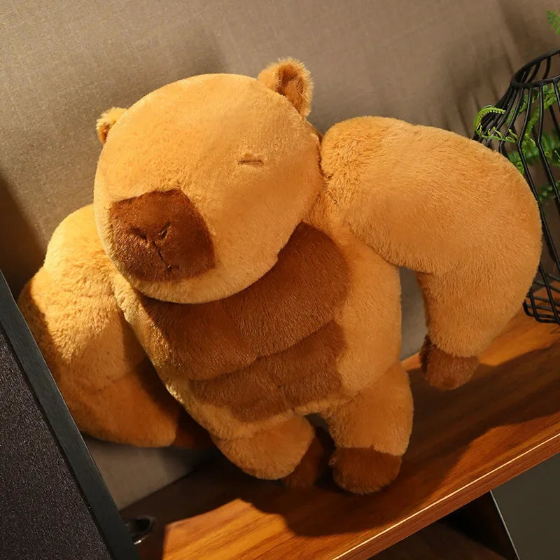 Fluffy Muscular Capybara Plush - Image 7
