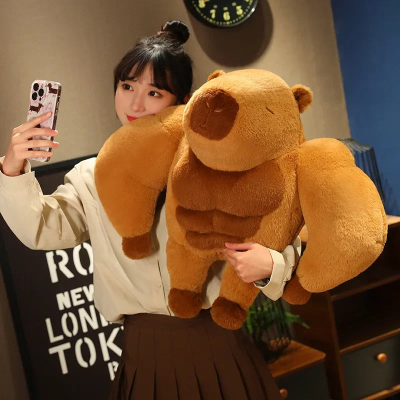Fluffy Muscular Capybara Plush - Image 15