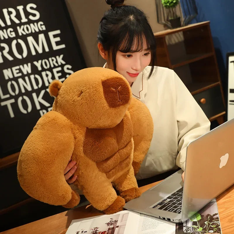 Fluffy Muscular Capybara Plush - Image 12