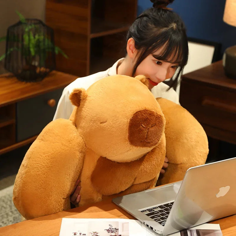 Fluffy Muscular Capybara Plush - Image 13