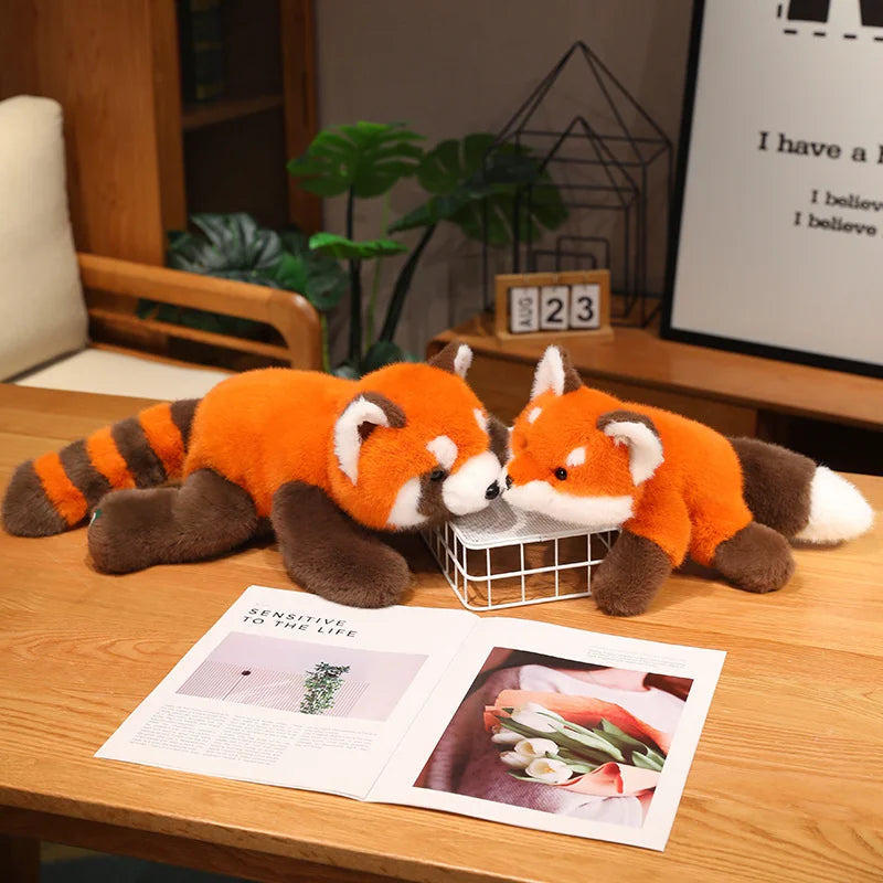 Fluffy Red Panda & Fox Plushies - Image 7