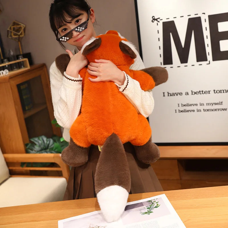Fluffy Red Panda & Fox Plushies - Image 18