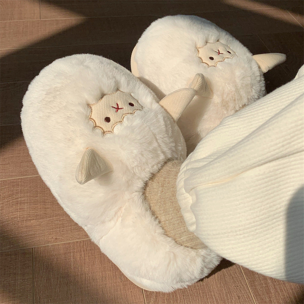 Fluffy Sheep Slippers - Image 6