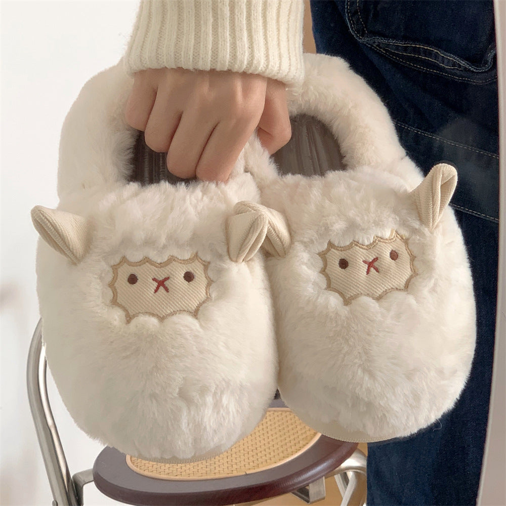 Fluffy Sheep Slippers - Image 4