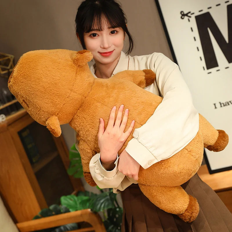 Fluffy Sleepy Capybara Plushies - Image 4