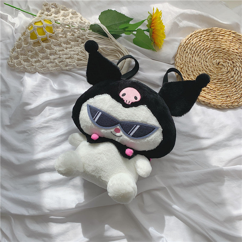 Funky Kuromi Plush Backpack - Image 7