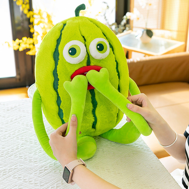 Funky Long Arm Watermelon Plush Toy - Image 2