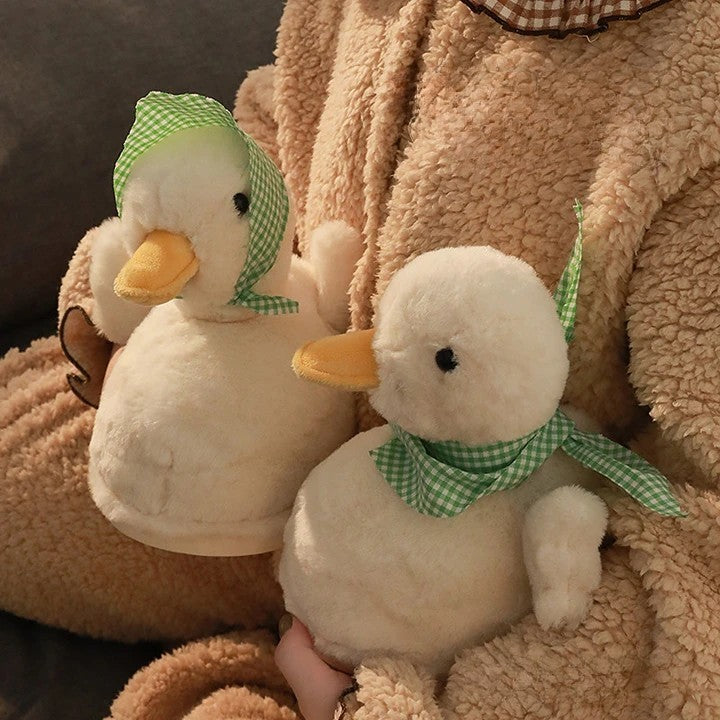 Funny Duck Plush Slippers | Adorable Fluffy Slippers - Image 3