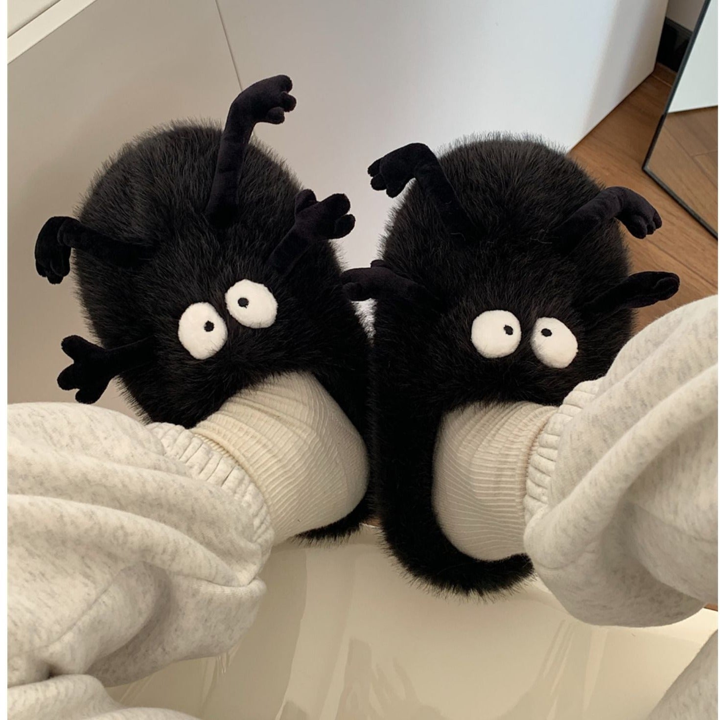 Funny Little Monster Slippers - Image 5